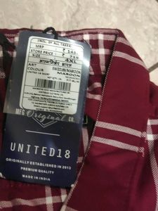 Maroon Colour Shirt