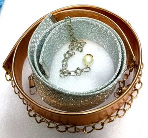 Golden And Silver Ladies Belt