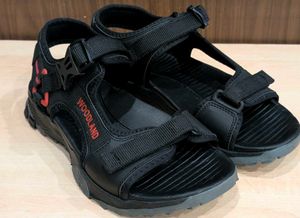 Woodland Black Sandals Siz 9🔥