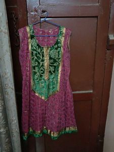 Neerus party Wear A Line Kurti