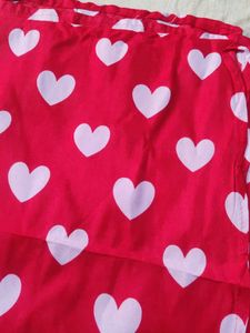 Heart Print Bedsheet Set
