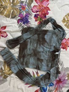 Tie-Dye Long Sleeve Top