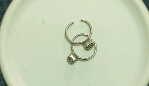 Cute Silver Tone Earrings