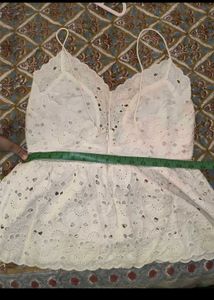 cream Lace Cami Top