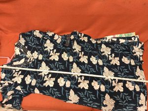 Brand New Blue Floral Print Kurta Set - XXL SIZE