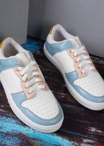 Carlton London Women Sports Colourblocked Sneakers