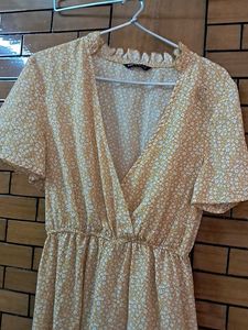 Shien  Branded  Floral  Dress