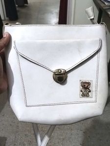 Cute White Crossbody Bag