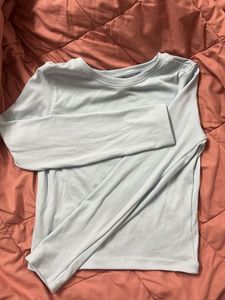 Light Blue Long Sleeve Tee