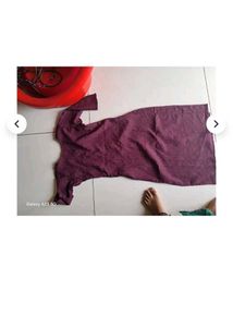 Elegant Maroon Top Papocan Kurthi🎀💫