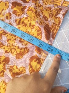 Printed Kurti &amp; Bottom Set ✨ | Size S–M | Soft Fab