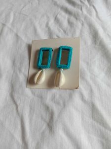 Shell Drop Earrings ( Single Piece)