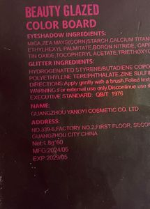 Beauty Glazed Eyeshadow Palette