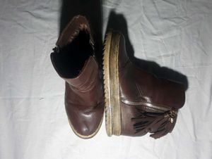 Brown Leather Boots