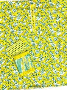 Floral Print Kurti Set