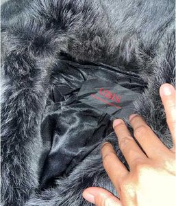Trendy Leather Jacket With Fur