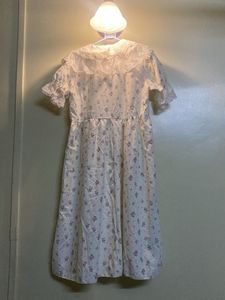 Cottagecore Cream Dress