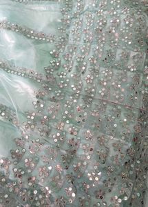 Elegant Light Blue Lehenga Choli
