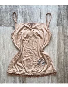 Cute embellished cami top