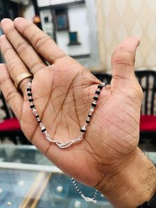Pure Silver Mangalsutra