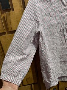 Striped Button-Down Top