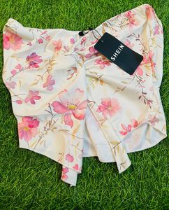 Floral Print SHEIN Top