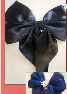 Elegant Satin &amp; Organza Hair Bows
