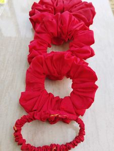 Red Hair Accessories Set