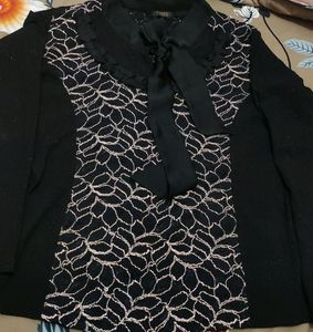 Free Size Black Top For Women