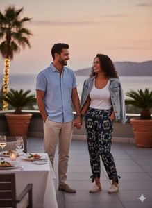 🌸Bloom Boldly!Unique Autograph Tie-Cuff Trouser👖