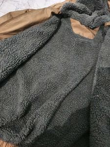 Tan Hooded Casual Jacket