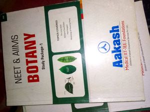 Aakash study package botany for neet