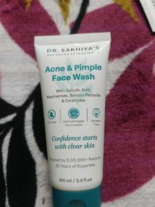 Dr. Sakhiya's Acne & Pimple Face Wash