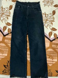 Black Girlish Jeans