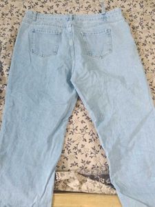 Light Wash Wide Leg Jeans