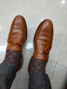 Shoes Pure Leather Light Brown