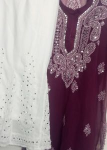 Lakhnawi Plazo Suit