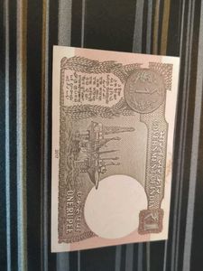 Indian One Rupee Note