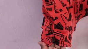 Red Printed Top 36,38