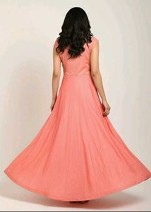 anarkali gown with dupatta and salvar Elegant Ethn