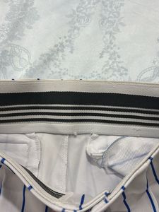Striped White Pants