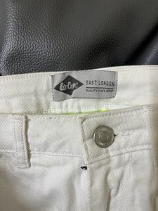 White Denim Shorts