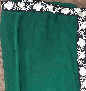 Elegant Green Saree