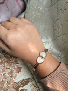 Heart Bangle Bracelet