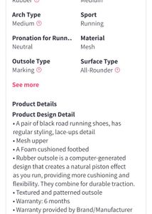 Nike Revolution 6 Running Shoes.