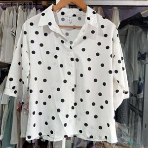 Polka Dot Blouse