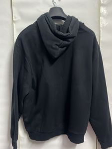 vintage Black Graphic Print Hoodie