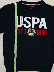 USPA Navy Blue Graphic Sweatshirt