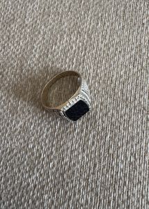 Brand New Antique Oxidised Bohemian Ring