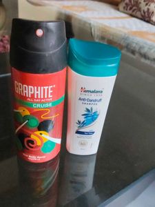 Graphite Deo+Himalya Antidandruff Shampo 60ml Free